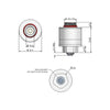 Oxygen Sensor MOX2 for Ventilators
